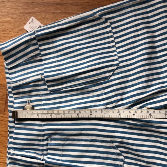 THE COLETTE CROPPED WIDE-LEG PANTS BY MAEVE: LINEN EDITION - Picture 9 of 16